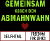SELFHTML und Freedom for Links ziehen vor Gericht fuer die Freiheit der Links und gegen den Abmahnwahn im deutschen Internet